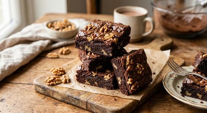 Brownies z orehi