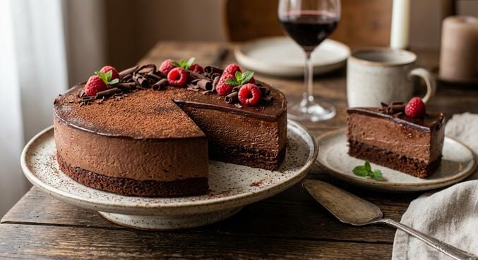 Čokoladna mousse torta