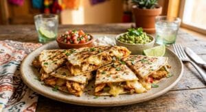 Quesadilla s piščancem in sirom