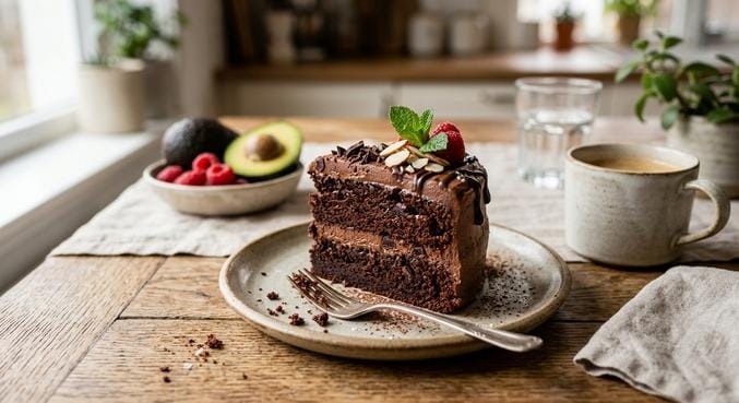 Čokoladna torta z avokadom